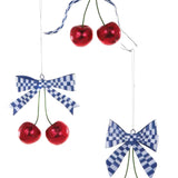 Coquette Cherry Ornament