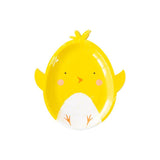 Easter Chick Shaped Plates