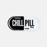 Chill Pill Trinket Tray- Black and White