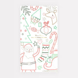 Christmas Colour in Activity Tablecloth