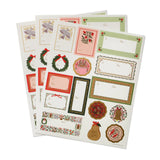 Pack of 3 Christmastide Stickers and Labels
