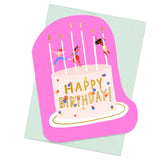 Circus Shaped Birthday Card