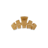 Teleties Classic Tiny Hair Clip- Golden Glitter