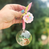 For Fun Ornament w/ Christmas Claw Clips