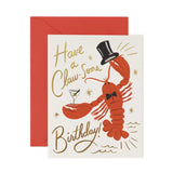 Claw-some Birthday Card