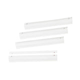 Set of 4 Clear Racks