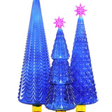 Translucent Conifers- Cobalt Fuchsia