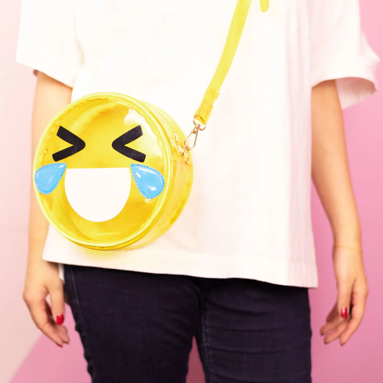 Color Changing Tears of Joy Emoji Handbag β Love of Character