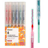 Color Magic Layering Marker Set- Glitter Colors