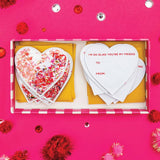 Boxed Confetti Heart Valentine