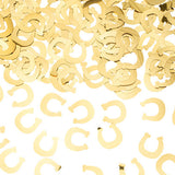 Confetti Horseshoes- Gold