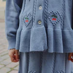 Soleil Cardigan- Country Blue