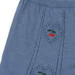 Soleil Knit Skirt- Country Blue