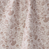 Cozy Flora White Tea Towel