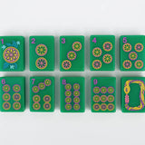 Desert Bloom American Mahjong Tiles by Mod Mahj - DESERT JADE