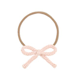 Crochet Bow- Ballet Headband