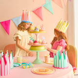 Striped Party Crown