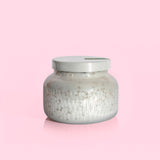 Crystal Pine White Mercury Etched Signature Jar- 19 oz