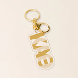 Sorority Stripes Acrylic Keychain