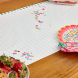 'Write On! Paper Table Runner with Stickers