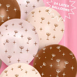 Espresso Martini Balloon Pack - 24 latex balloons