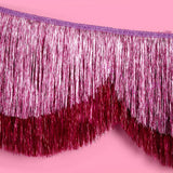 Tickled Pink Fringe Banner