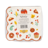 Harvest Icons Cocktail Paper Napkins