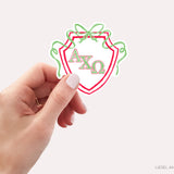 Alpha Chi Omega Vinyl Sticker [Officially Licensed]