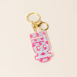 Sorority Oh So Fancy Letter Acrylic Keychain