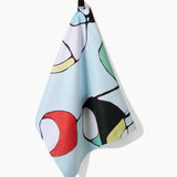 Modern Poppy Tea Towel