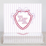 Sigma Kappa Crest Card Box Set [Officially Licensed]