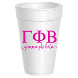 Gamma Phi Beta - ΓΦΒ - Styrofoam Cups - 10 pack