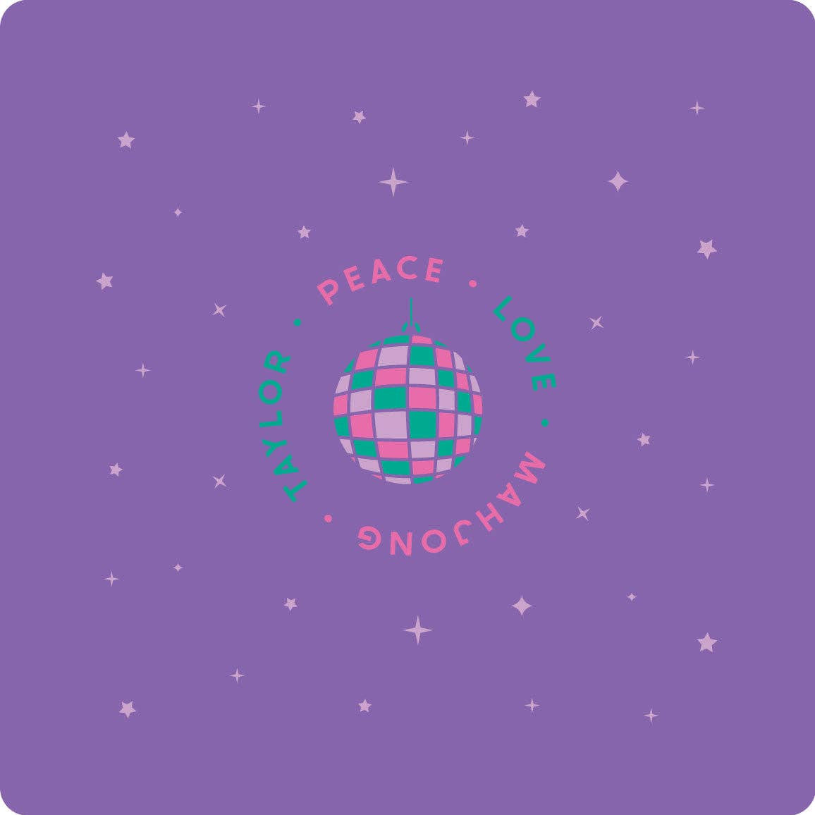 Peace Love Mahjong Mats