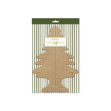 Christmas Memories Medium Kraft Paper Tree Decor
