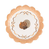 Turkey 9" Paper Plate (8ct)