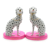 Spotted Dalmatian- Neon Pink