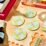 Daylight's Kiss Coasters- Boxed Set of 4