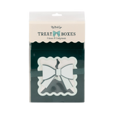 Green Bow Ric Rac Cookie Box