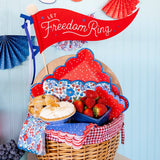 Floral Americana Dinner Napkin