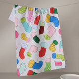 Silly Stockings Tea Towel