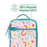 Confetti Peach Recycled Eco Lunch Bag