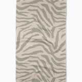 Zira Gray Tea Towel