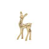 Cast Aluminum Deer- Gold