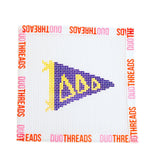 Sorority Pennant Needlepoint Canvas