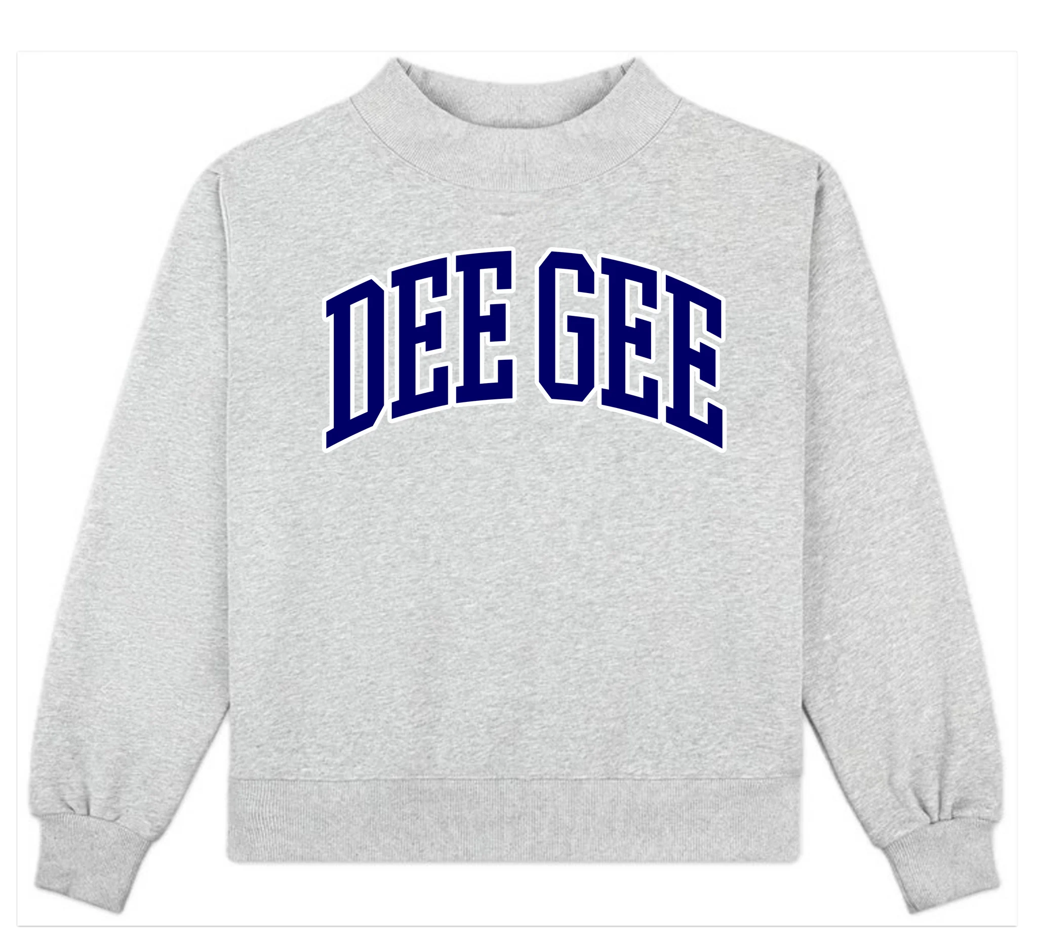 Campus Mock Neck Sweatshirt