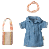 Denim Dress and Bag, Mum Mouse