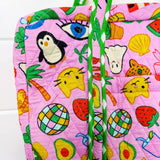 Quilted Weekender Duffle Bag | Lucky Vibes Pink