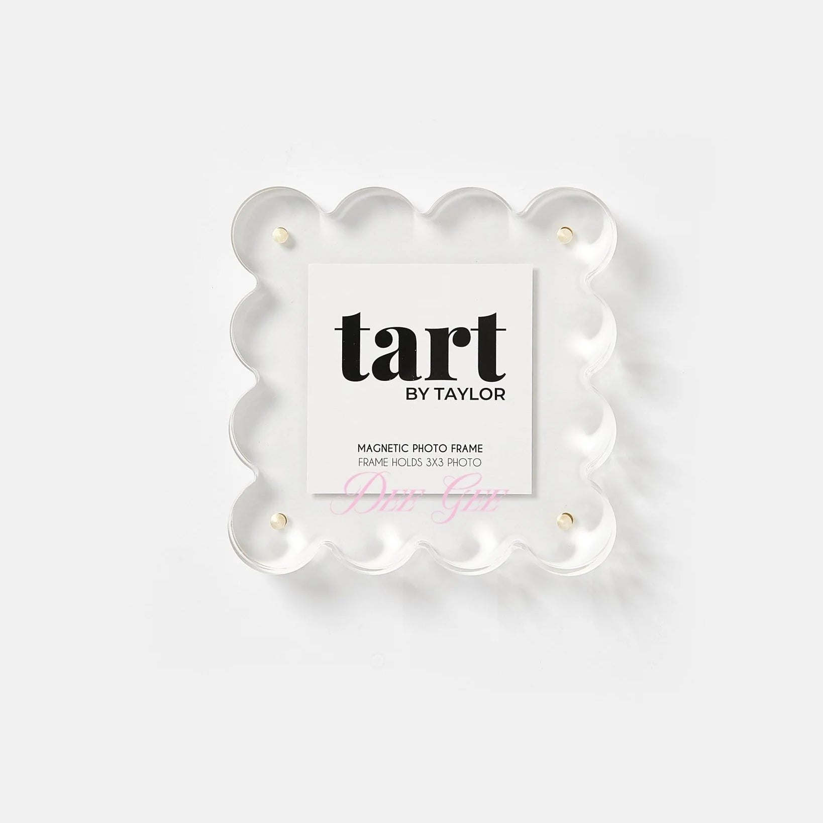 Sorority Acrylic Script Mini Picture Frame