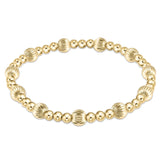 Dignity Sincerity Gold 6mm Bracelet