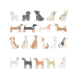 Dog Shaped Stickers